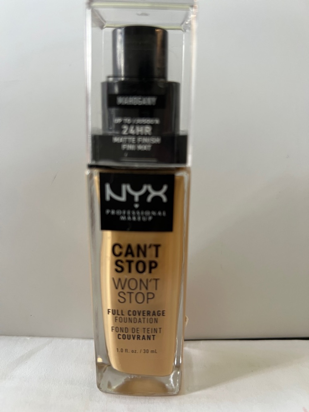 NYX PROFESSIONAL MAKEUP NWT CAN’T STOP WON’T STOP -MAHOGANY